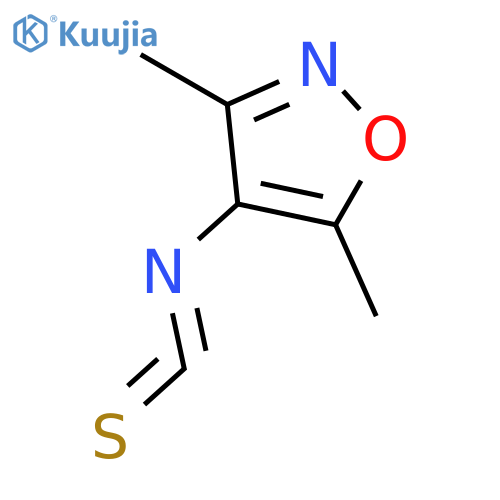3,5-Dimethyl-4-isoxazolyl Isothiocyanate structure