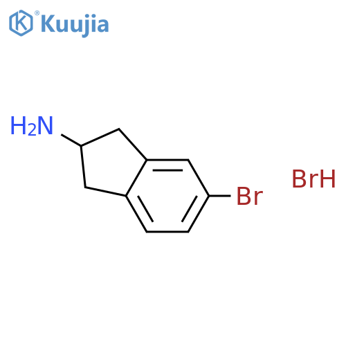 5-Bromo-2,3-dihydro-1H-inden-2-amine Hydrobromide structure