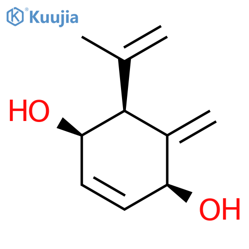2-Cyclohexene-1,4-diol,5-methylene-6-(1-methylethenyl)-, (1R,4S,6S)-rel-(+)- (9CI) structure