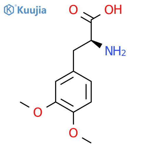 3-(3,4-Dimethoxyphenyl)-L-alanine structure