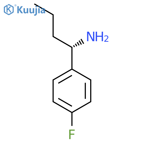 (1S)-1-(4-Fluorophenyl)butylamine structure