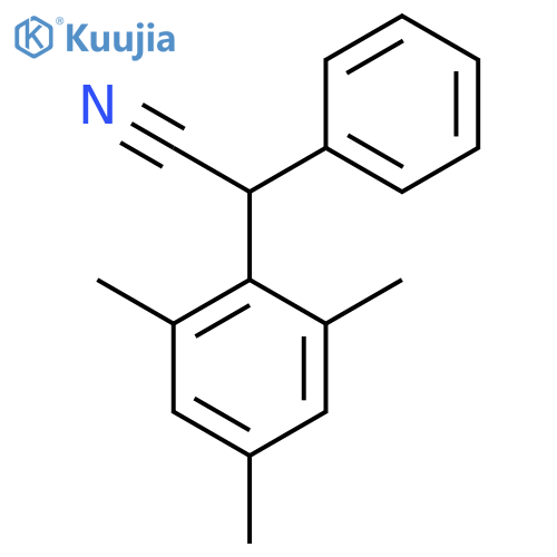 Mesityl(phenyl)acetonitrile structure