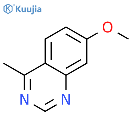 Quinazoline, 7-methoxy-4-methyl- structure