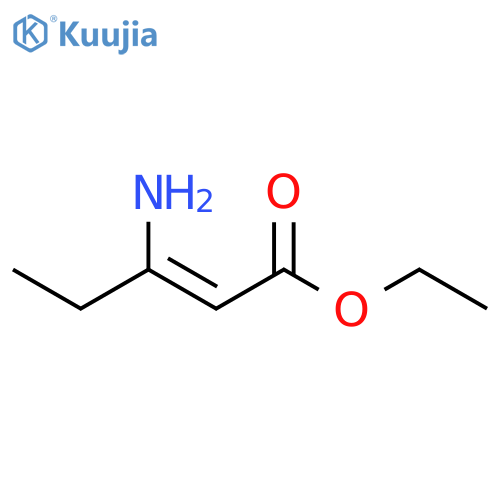 ethyl 3-aminopent-2-enoate structure
