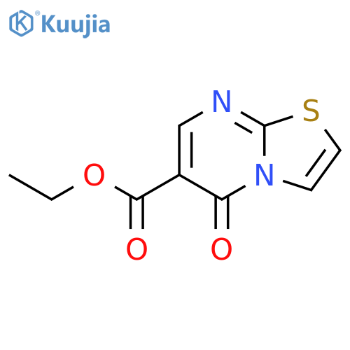ethyl 5-oxothiazolo[3,2-a]pyrimidine-6-carboxylate structure