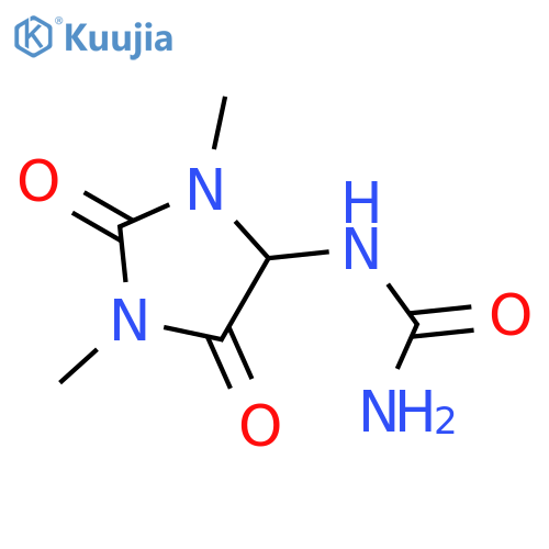 Urea,N-(1,3-dimethyl-2,5-dioxo-4-imidazolidinyl)- structure