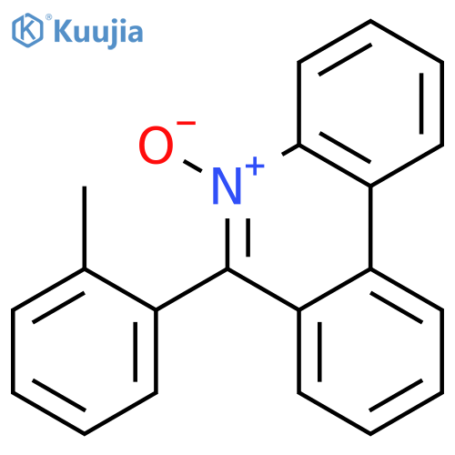 6-(2-methylphenyl)-5-oxidophenanthridin-5-ium structure
