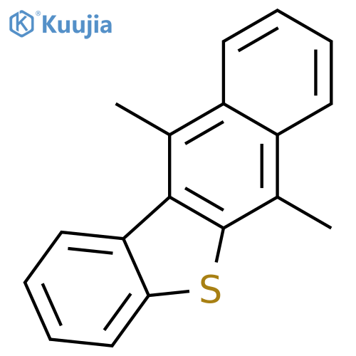 6,11-dimethylbenzo(b)naphtho(2,3-d)thiophene structure