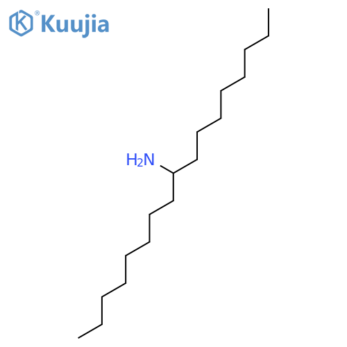 Heptadecan-9-amine structure