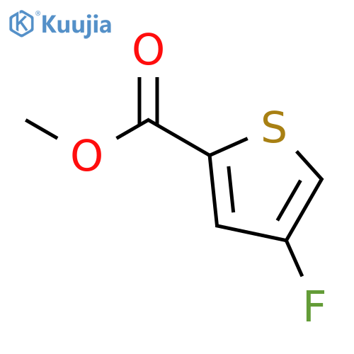 Methyl 4-fluorothiophene-2-carboxylate structure