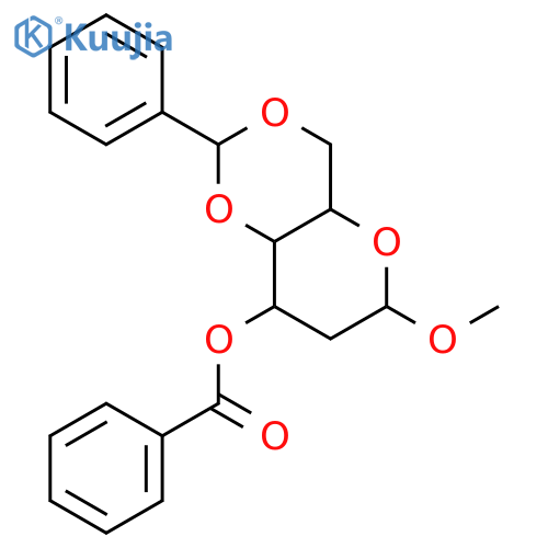 Methyl 2-Deoxy-4,6-O-(phenylmethylene)-α-D-ribo-Hexopyranoside Benzoate structure
