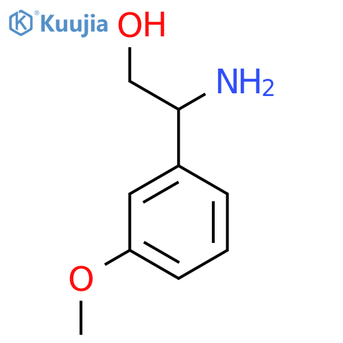 2-Amino-2-(3-methoxyphenyl)ethanol structure