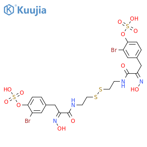 Psammaplin A; 4',4''-Di-O-sulfate structure