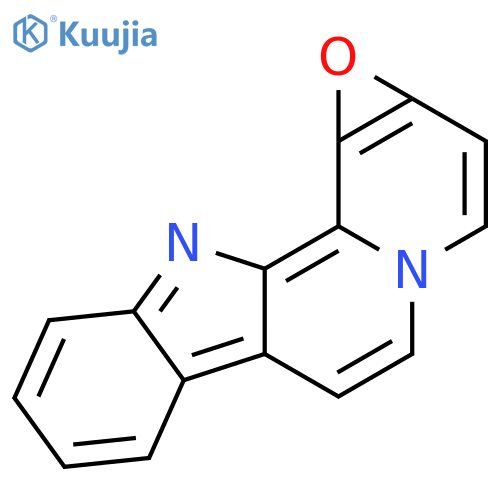 Indolo[2,3-a]oxireno[h]quinolizine (9CI) structure