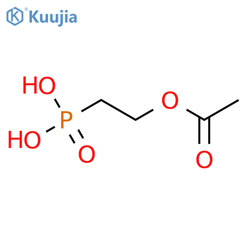 2-Acetoxyethylphosphonic acid structure