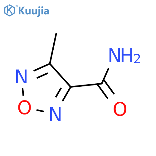 1,2,5-Oxadiazole-3-carboxamide,4-methyl- structure