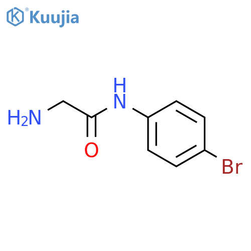 2-amino-N-(4-bromophenyl)acetamide structure
