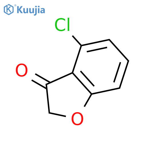 4-chloro-2,3-dihydro-1-benzofuran-3-one structure