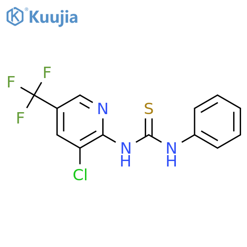 1-(3-Chloro-5-(trifluoromethyl)pyridin-2-yl)-3-phenylthiourea structure