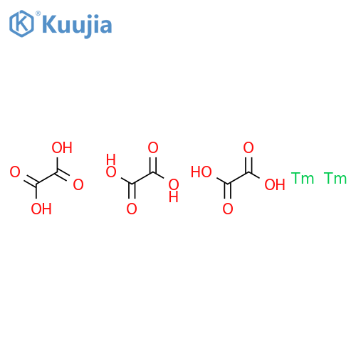 Thulium, [m-[ethanedioato(2-)-kO1,kO2':kO1',kO2]]bis[ethanedioato(2-)-kO1,kO2]di- structure