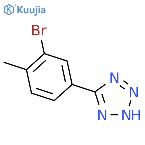5-(3-Bromo-4-Methylphenyl)-2h-Tetrazole structure