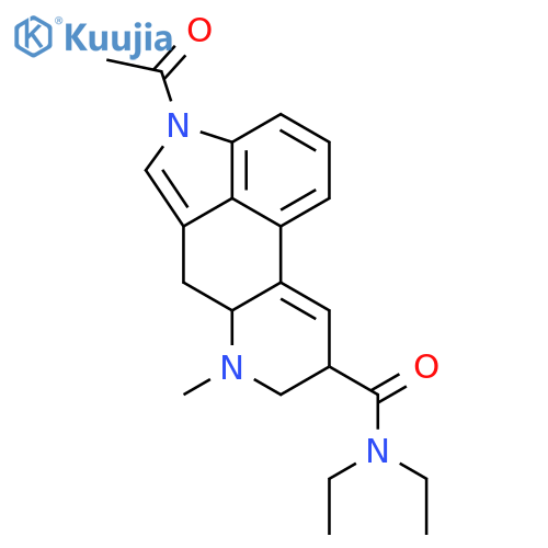 1-acetyl-N,N-diethyl-Lysergamide structure