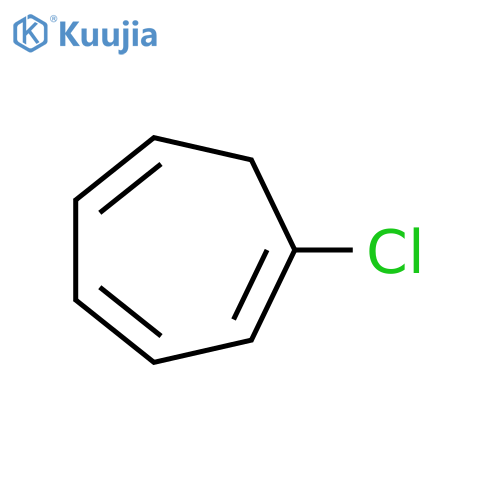 1-Chloro-1,3,5-cycloheptatriene structure