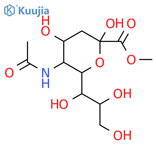 N-acetylneuraminic acid methyl ester structure