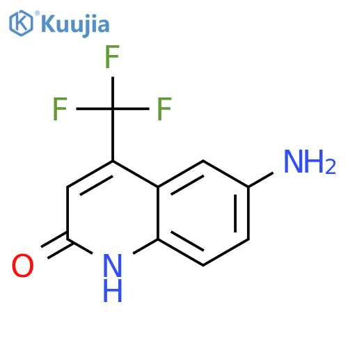 6-Amino-4-(trifluoromethyl)-2(1H)-quinolinone structure