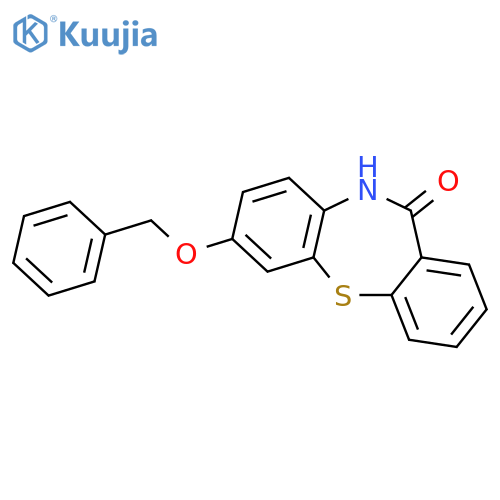 7-Benzyloxy-10,11-dihydrodibenzob,f1,4thiazepin-11-one structure