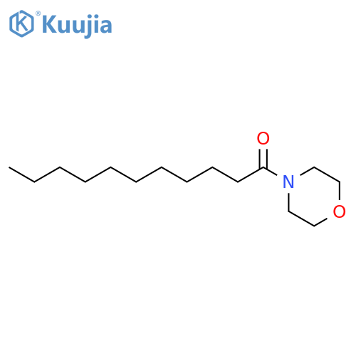 1-Undecanone,1-(4-morpholinyl)- structure