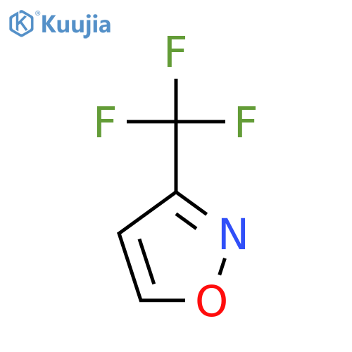 Isoxazole, 3-(trifluoromethyl)- structure