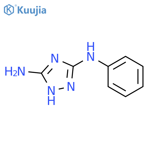 N~3~-Phenyl-1H-1,2,4-triazole-3,5-diamine structure