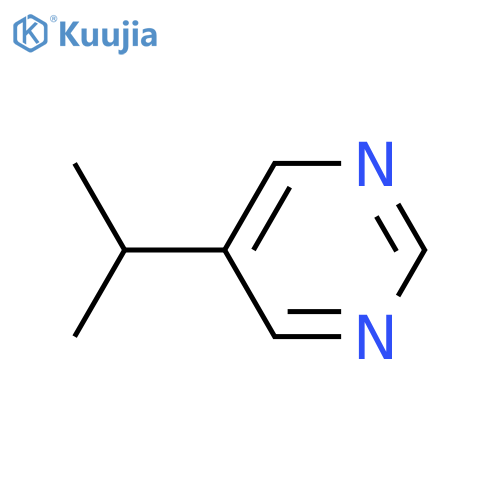 Pyrimidine,5-(1-methylethyl)- structure