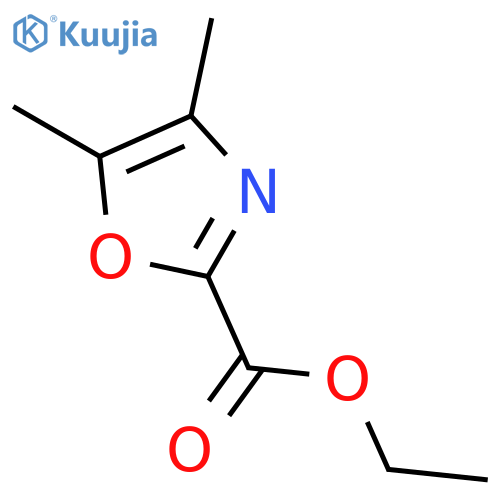 4,5-Dimethyl-2-Oxazolecarboxylic Acid Ethyl Ester structure