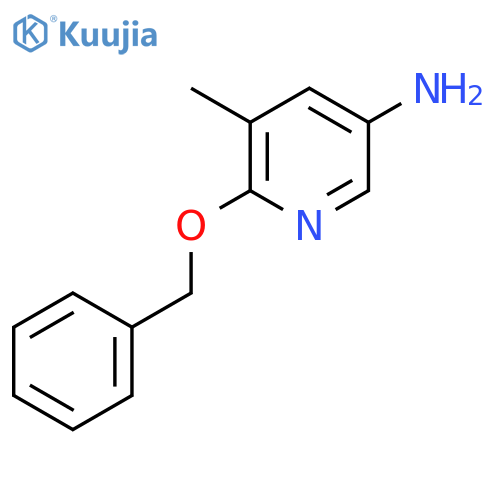 6-(Benzyloxy)-5-methylpyridin-3-amine structure