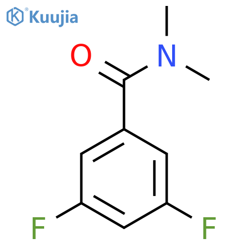 3,5-difluoro-N,N-dimethylbenzamide structure