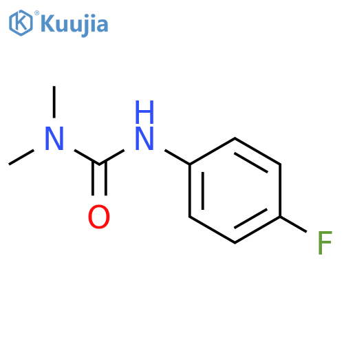 1-(4-fluorophenyl)-3,3-dimethylurea structure