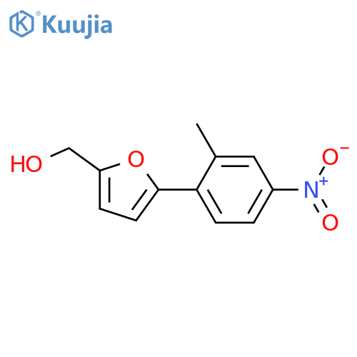 5-(2-Methyl-4-nitrophenyl)-2-furylmethanol structure