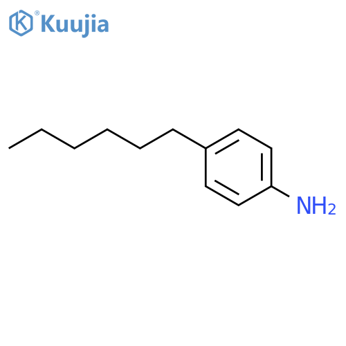 4-Hexylaniline structure