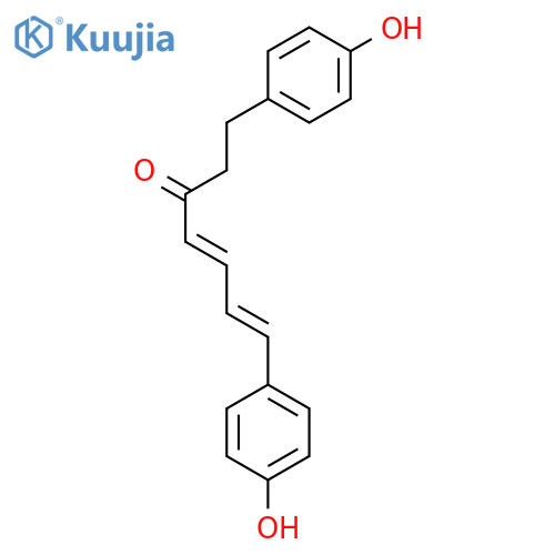1,7-Bis(4-hydroxyphenyl)hepta-4,6-dien-3-one structure