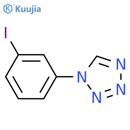 1-(3-Iodophenyl)tetrazole structure