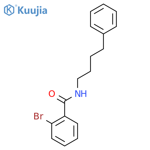 2-Bromo-N-(4-phenylbutyl)benzamide structure