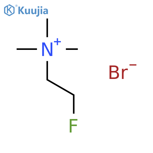 2-fluoro-N,N,N-trimethylethanaminium bromide structure