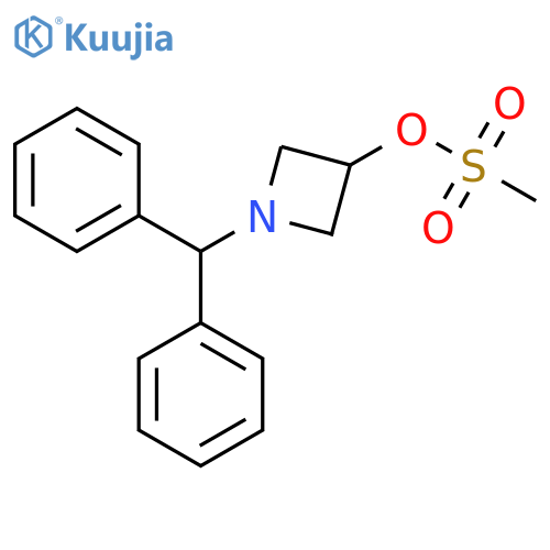 1-(diphenylmethyl)azetidin-3-yl methanesulfonate structure