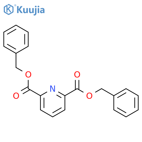 2,6-Pyridinedicarboxylic acid, bis(phenylmethyl) ester structure
