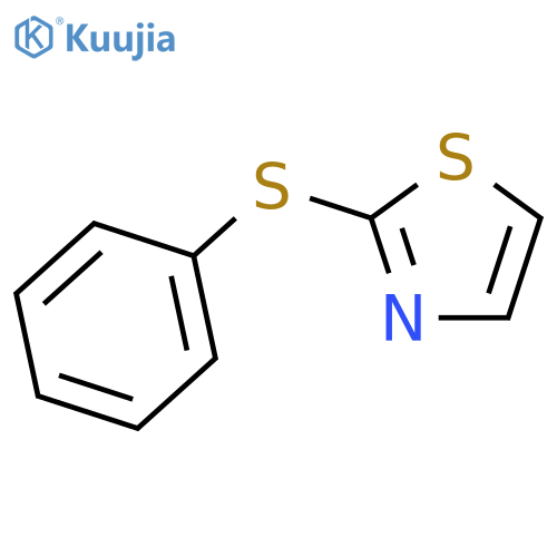 Thiazole, 2-(phenylthio)- structure