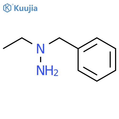 Hydrazine,1-ethyl-1-(phenylmethyl)- structure