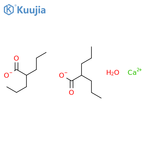Calcium valproate structure