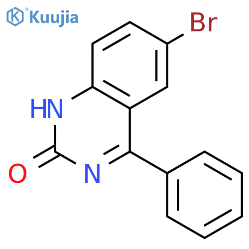 6-bromo-4-phenyl-1,2-dihydroquinazolin-2-one structure